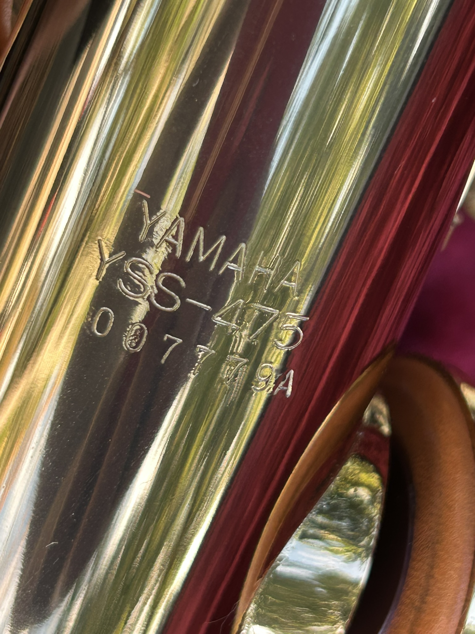 Yamaha YSS-475 Soprano Saxophone - Image 9
