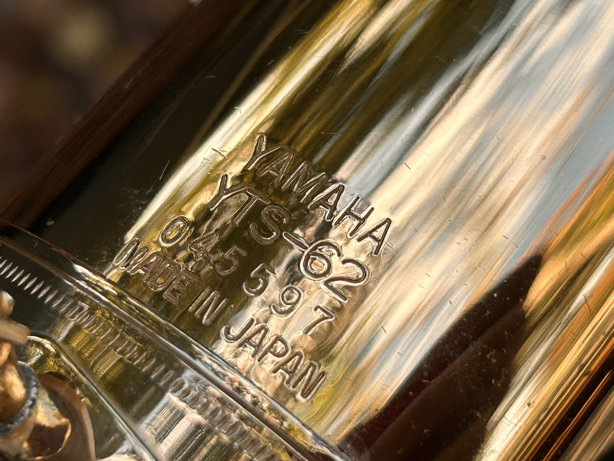 Yamaha YTS-62 Tenor Saxophone 2nd Series - Early 90's - Image 6