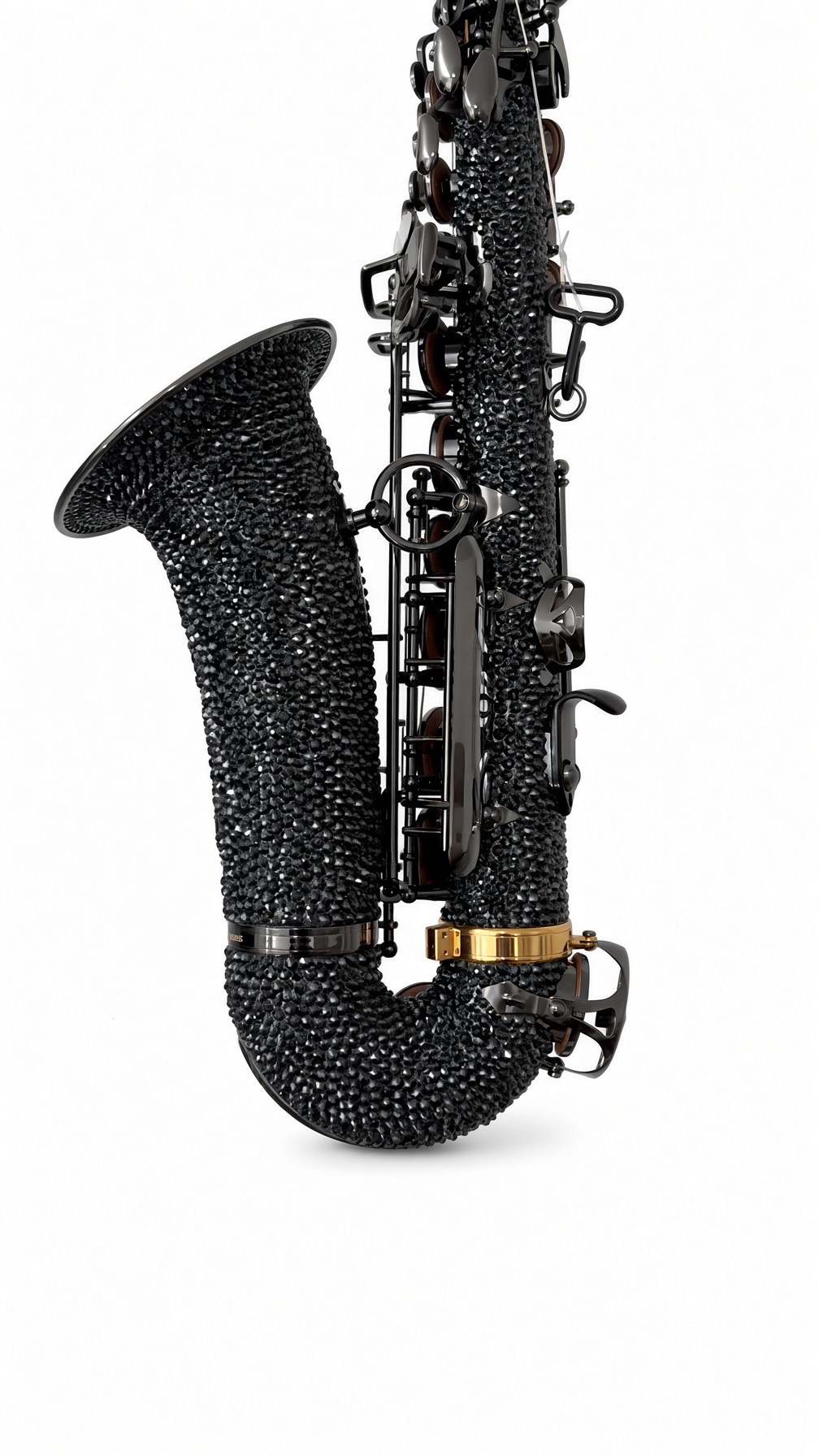 CE Winds Original Diamond Series Alto Saxophone - Black Diamond (M2 Demo) - Image 5