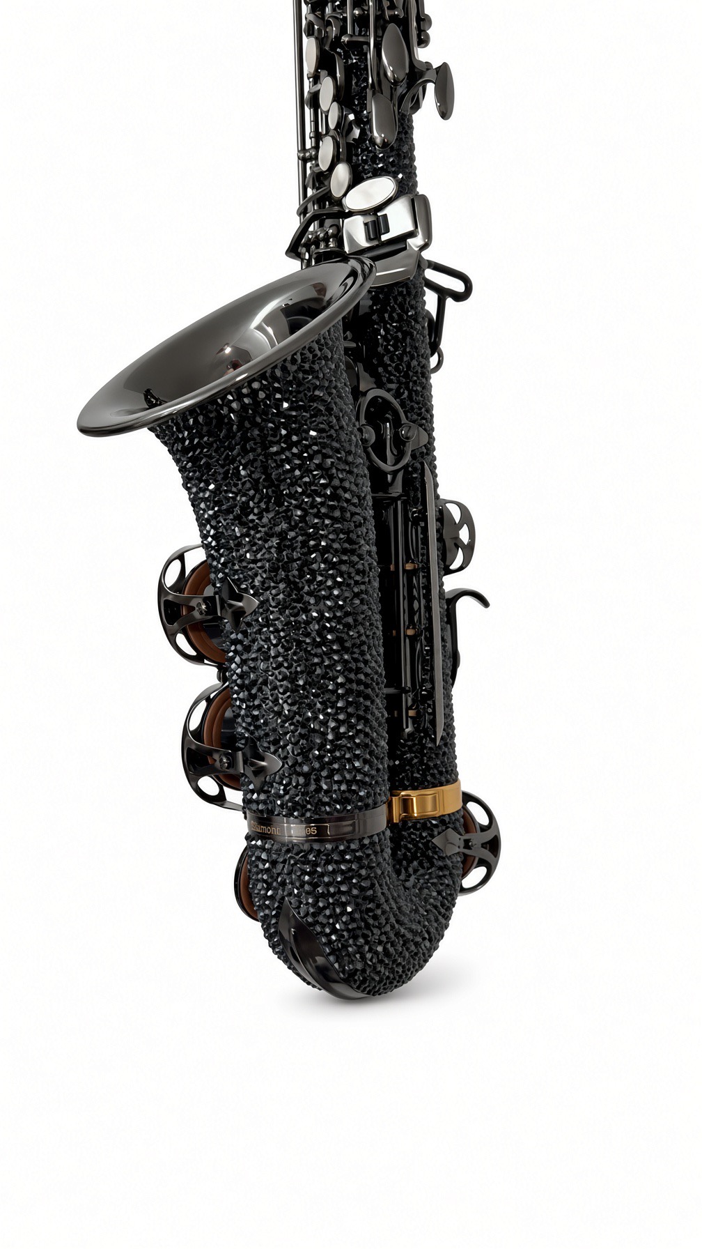 CE Winds Original Diamond Series Alto Saxophone - Black Diamond (M2 Demo) - Image 6