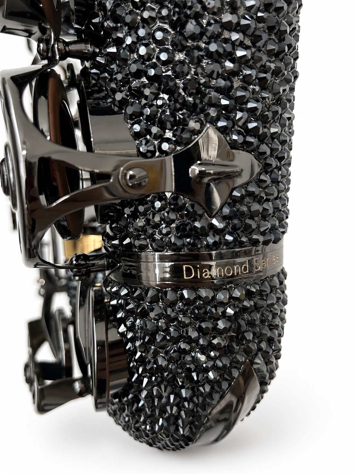 CE Winds Original Diamond Series Alto Saxophone - Black Diamond (M2 Demo) - Image 8