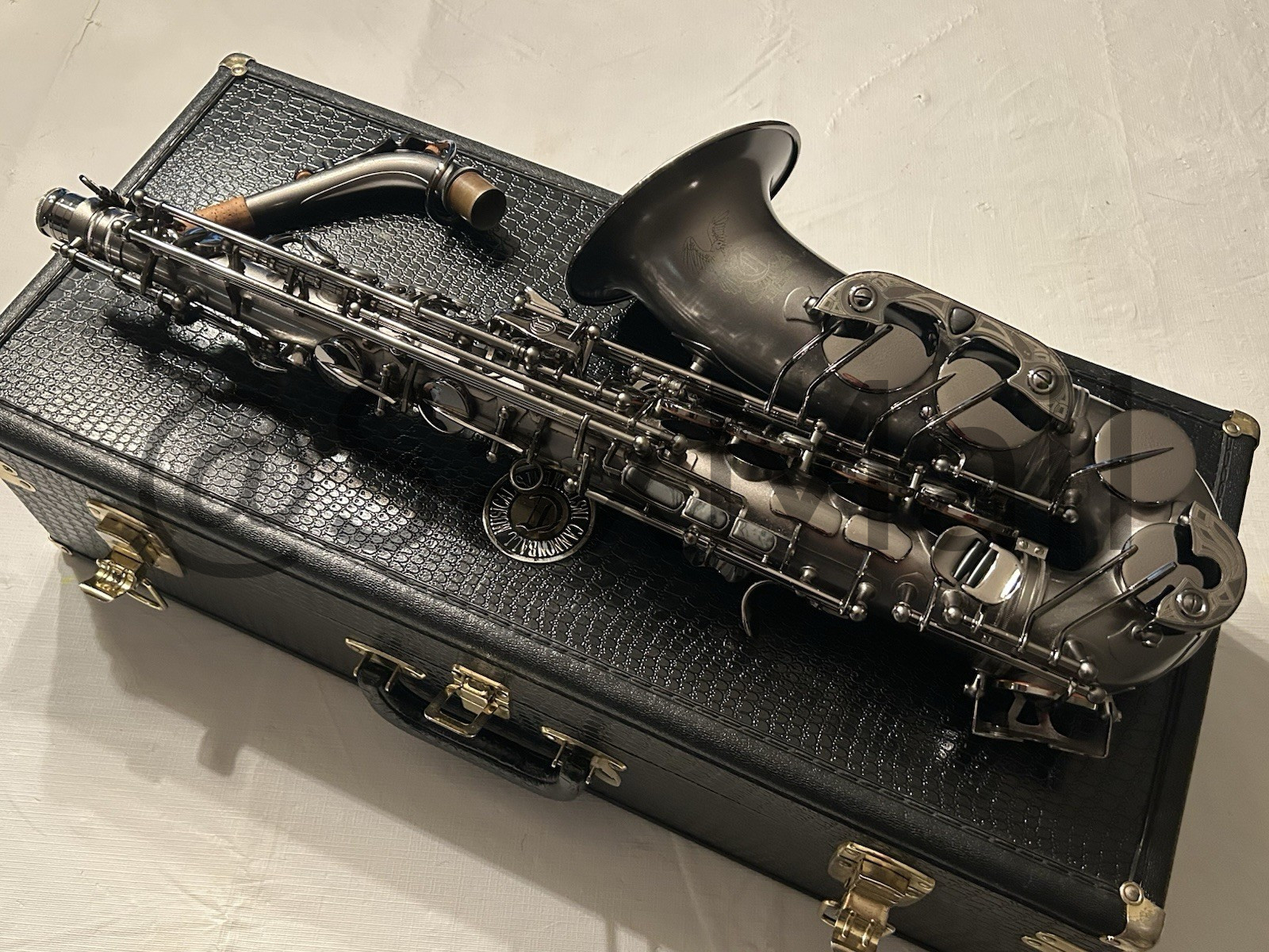 Cannonball Big Bell Stone Series Raven Alto Saxophone - Image 4