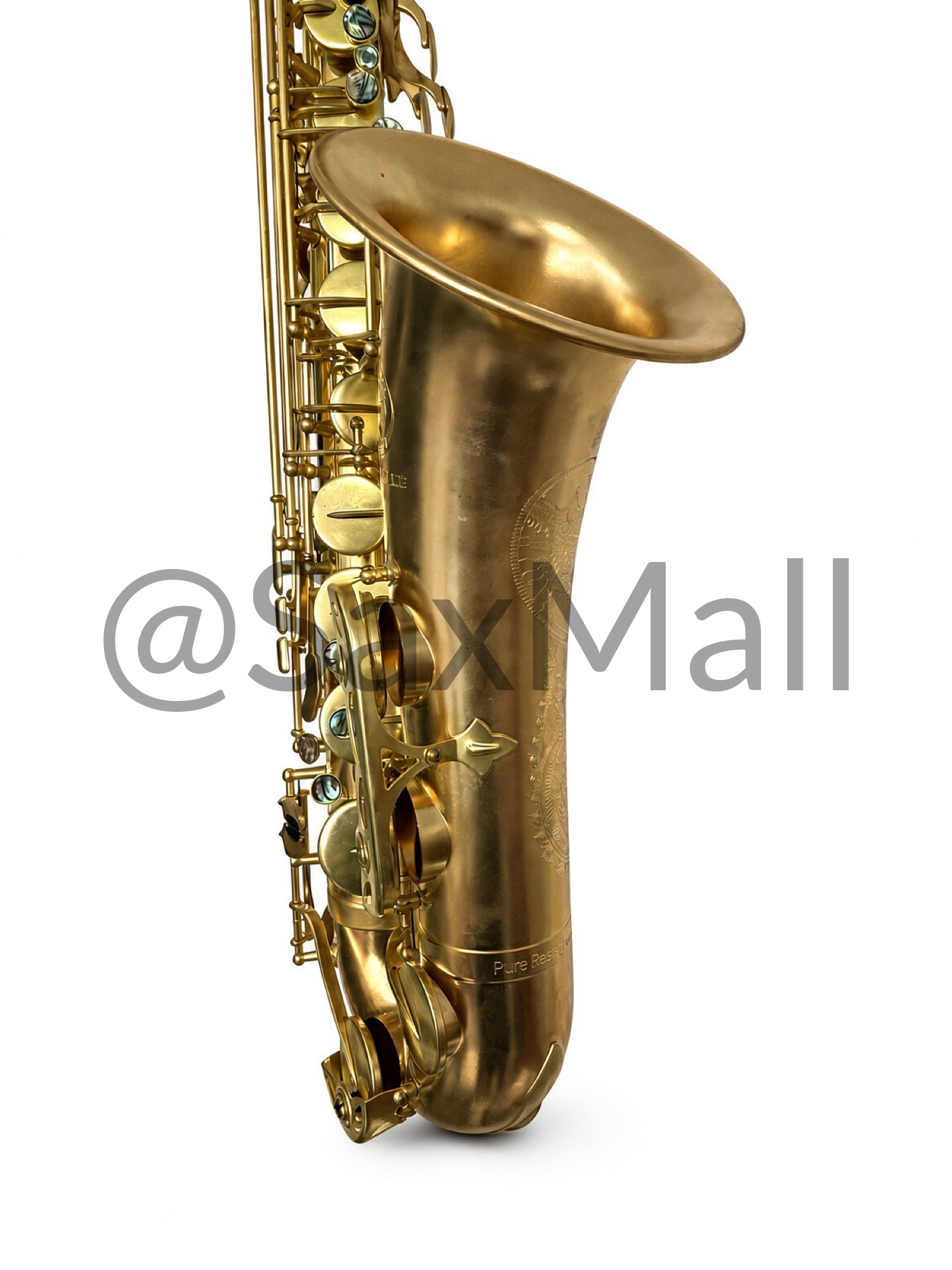 CE Winds Pure Resonance Tenor Saxophone M2 Demo - Matte Antique, Engraved - Image 4