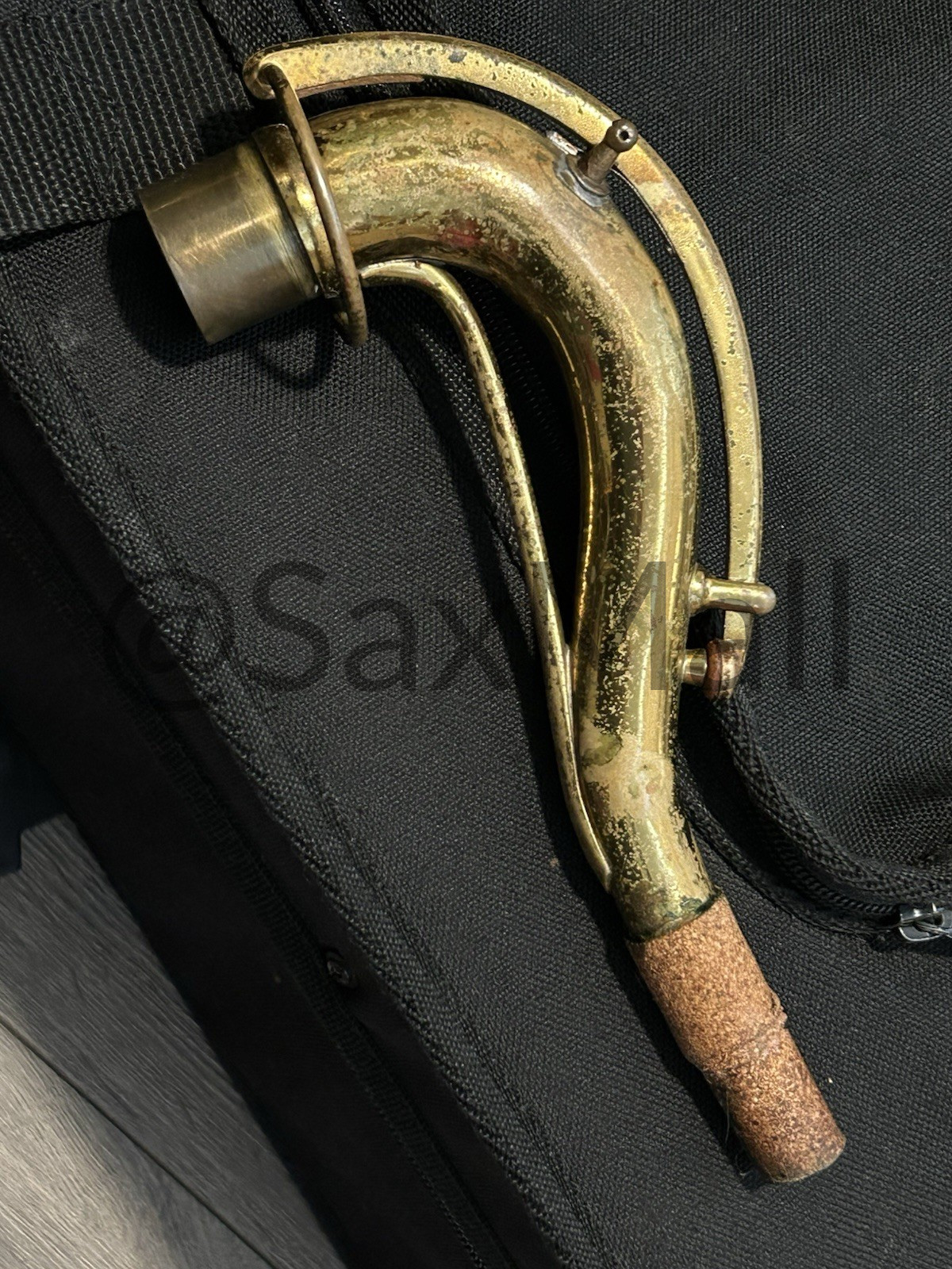 Vintage C.G. Conn Transitional 10M Tenor Saxophone Naked Lady LH Bell Keys - Image 5