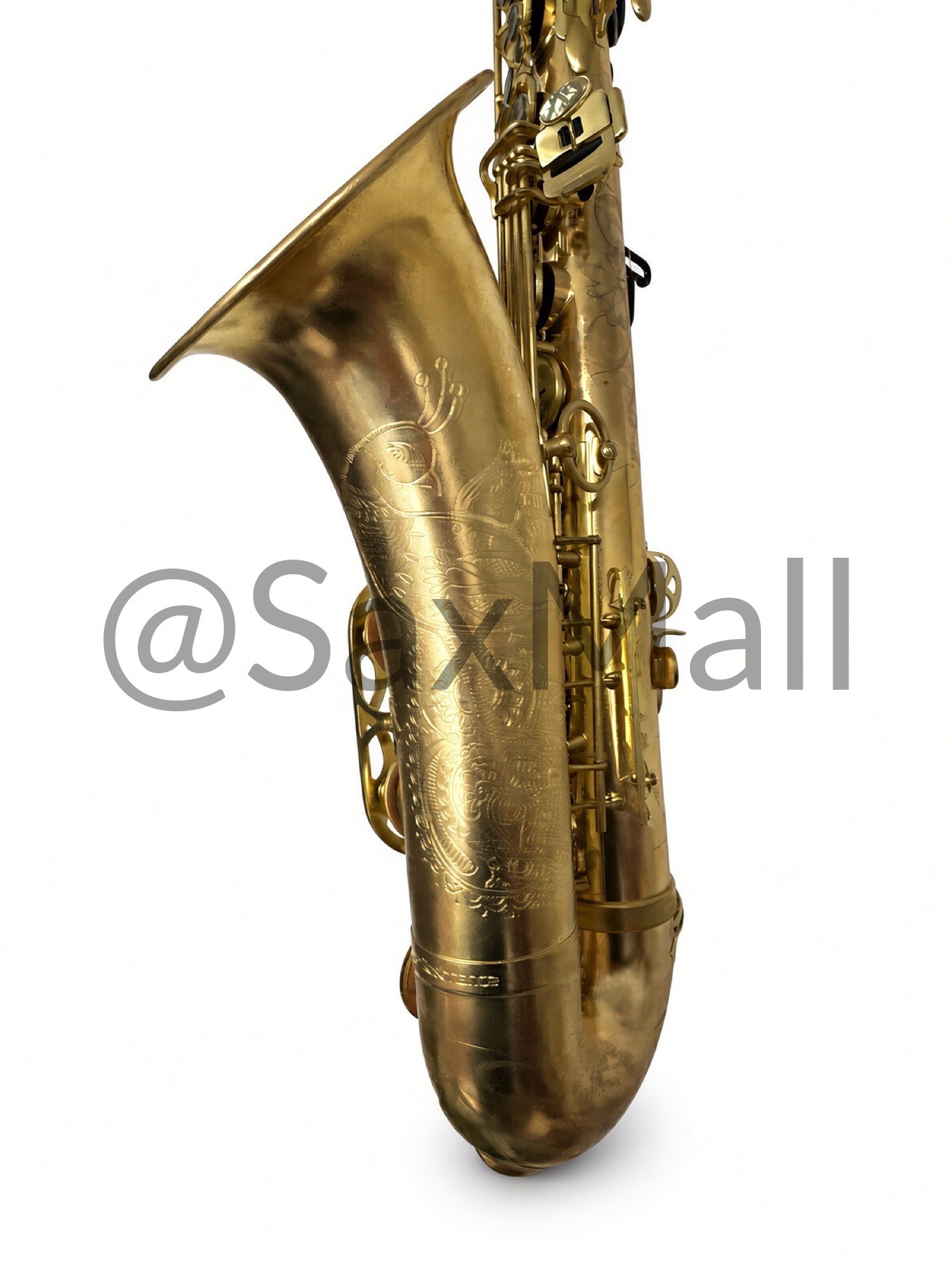 CE Winds Pure Resonance Tenor Saxophone M2 Demo - Matte Antique, Engraved - Image 5
