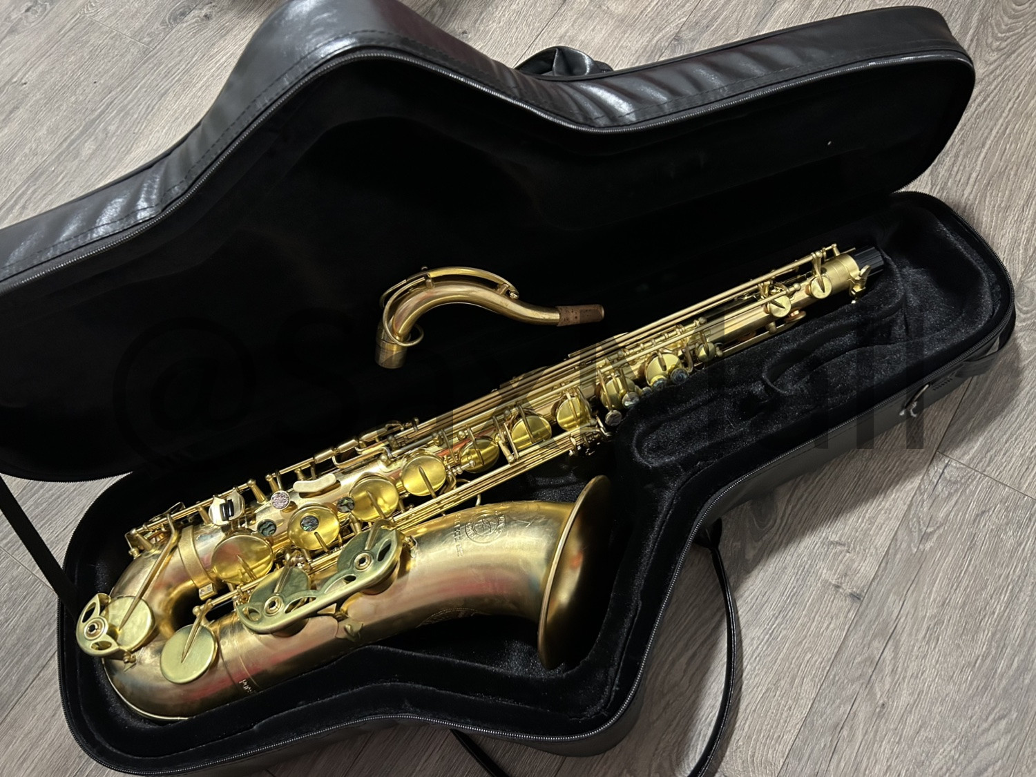 CE Winds Pure Resonance Tenor Saxophone M2 Demo - Matte Antique, Engraved - Image 9